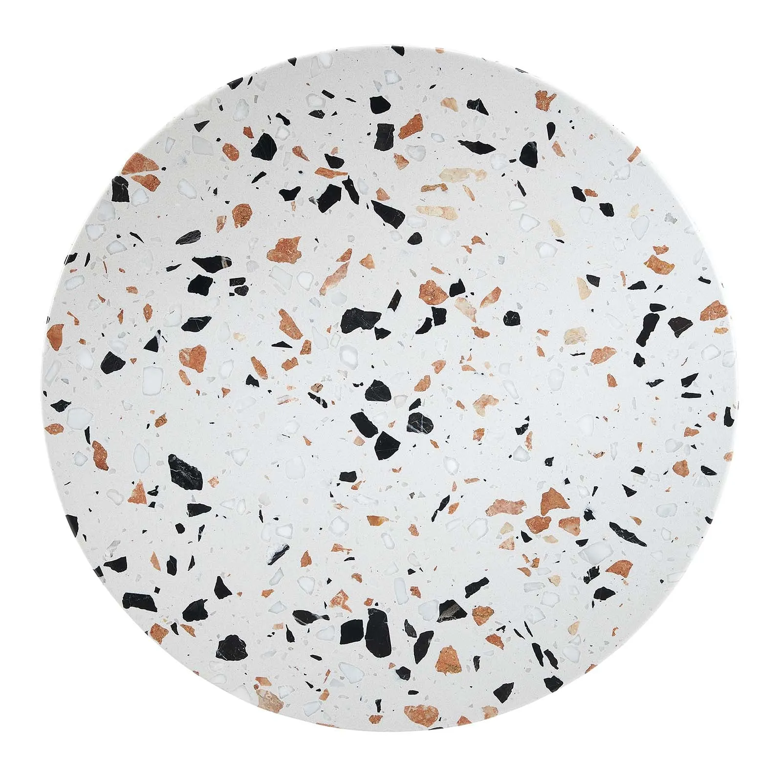 LIPPA ROUND TERRAZZO SIDE TABLE