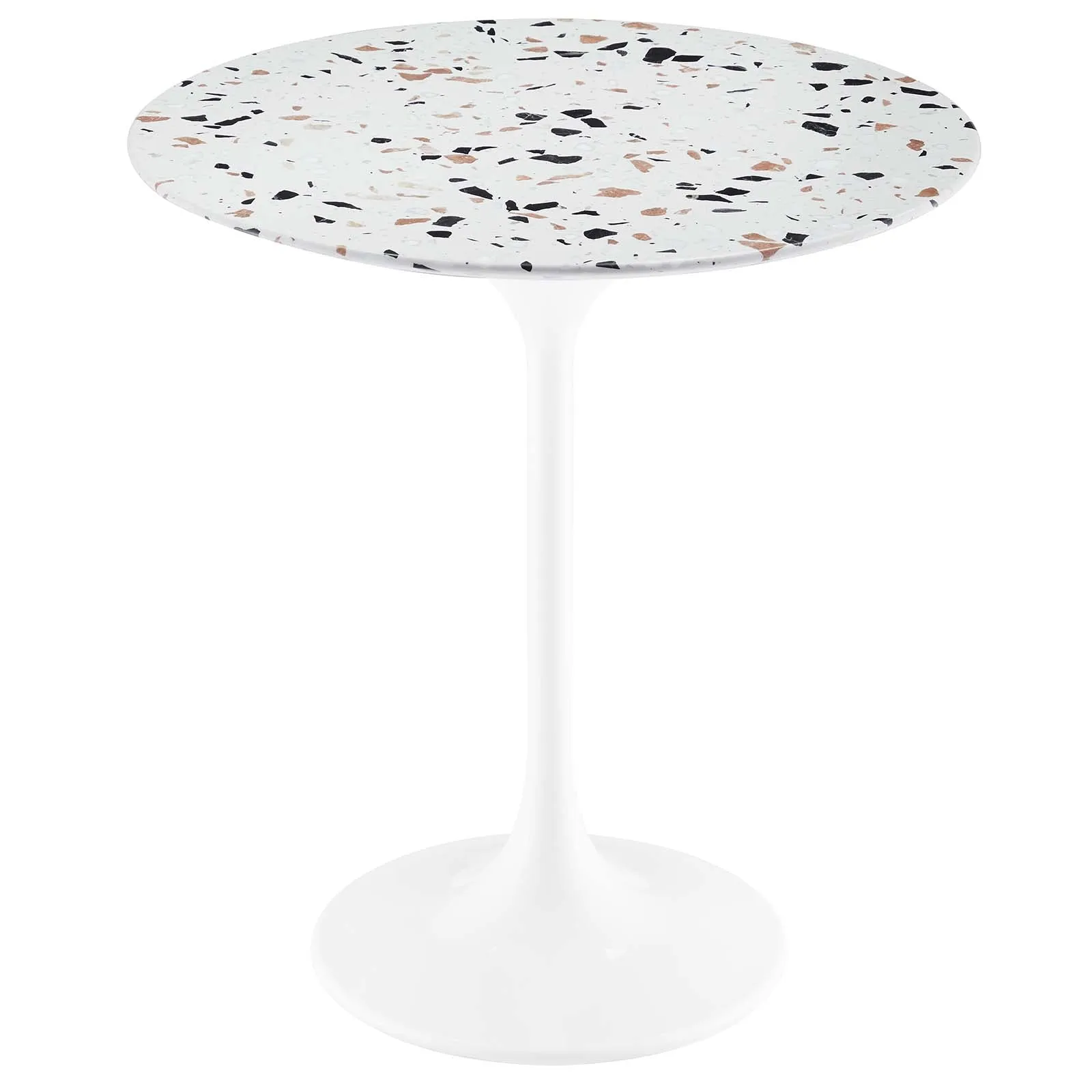 LIPPA ROUND TERRAZZO SIDE TABLE