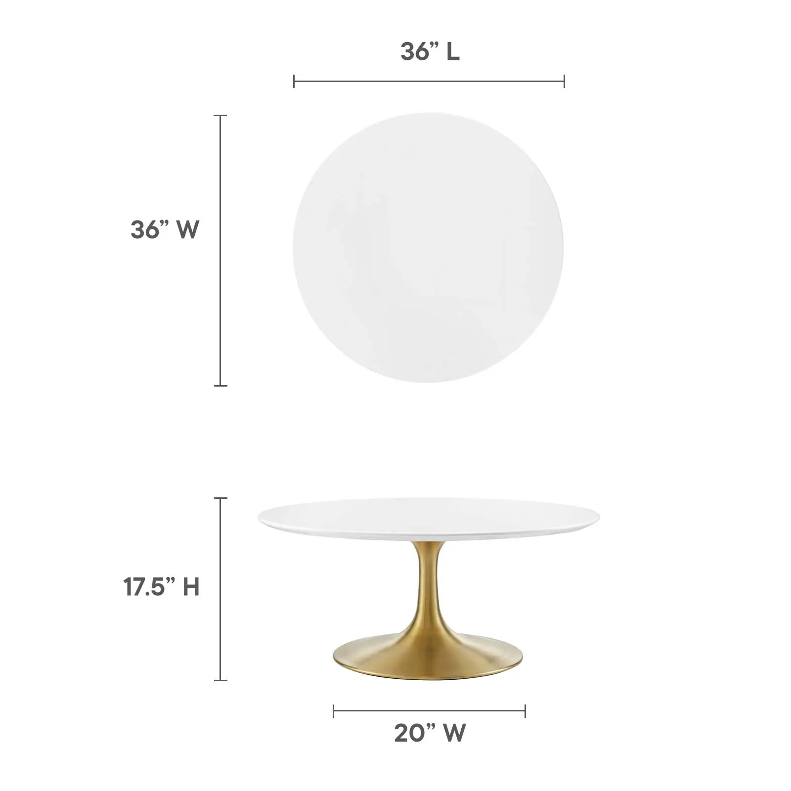 LIPPA ROUND WOOD COFFEE TABLE