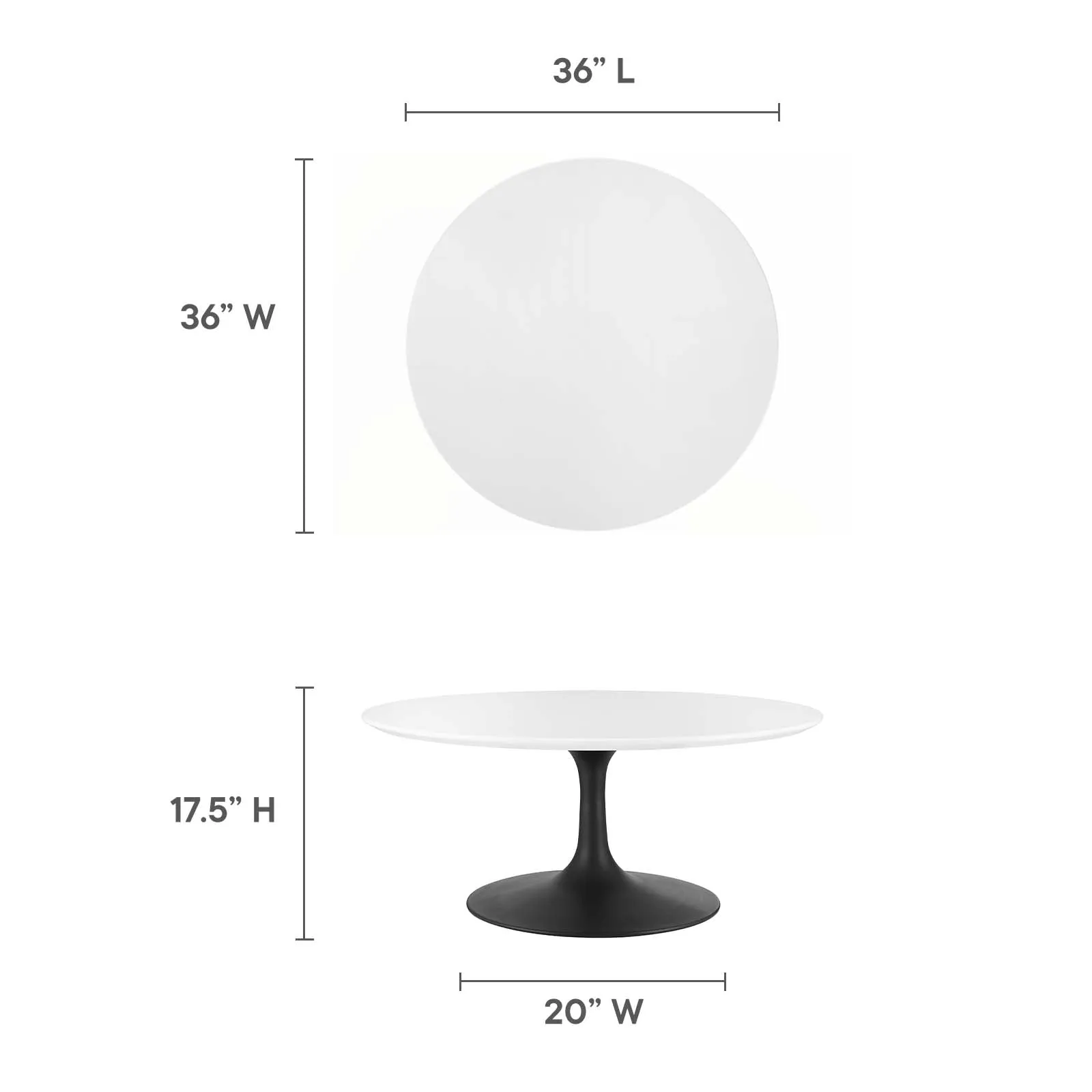 LIPPA ROUND WOOD COFFEE TABLE