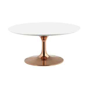 LIPPA ROUND WOOD COFFEE TABLE