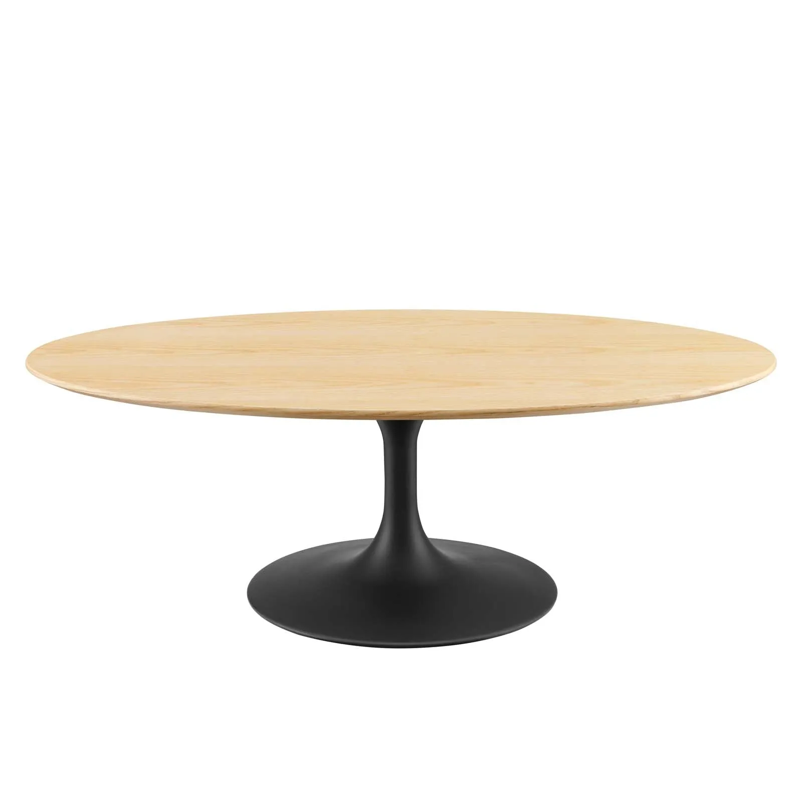 LIPPA WOOD OVAL COFFEE TABLE