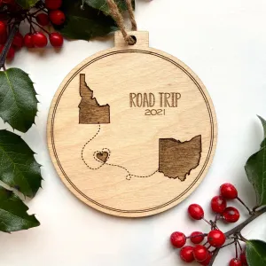 Long Distance Christmas Ornament