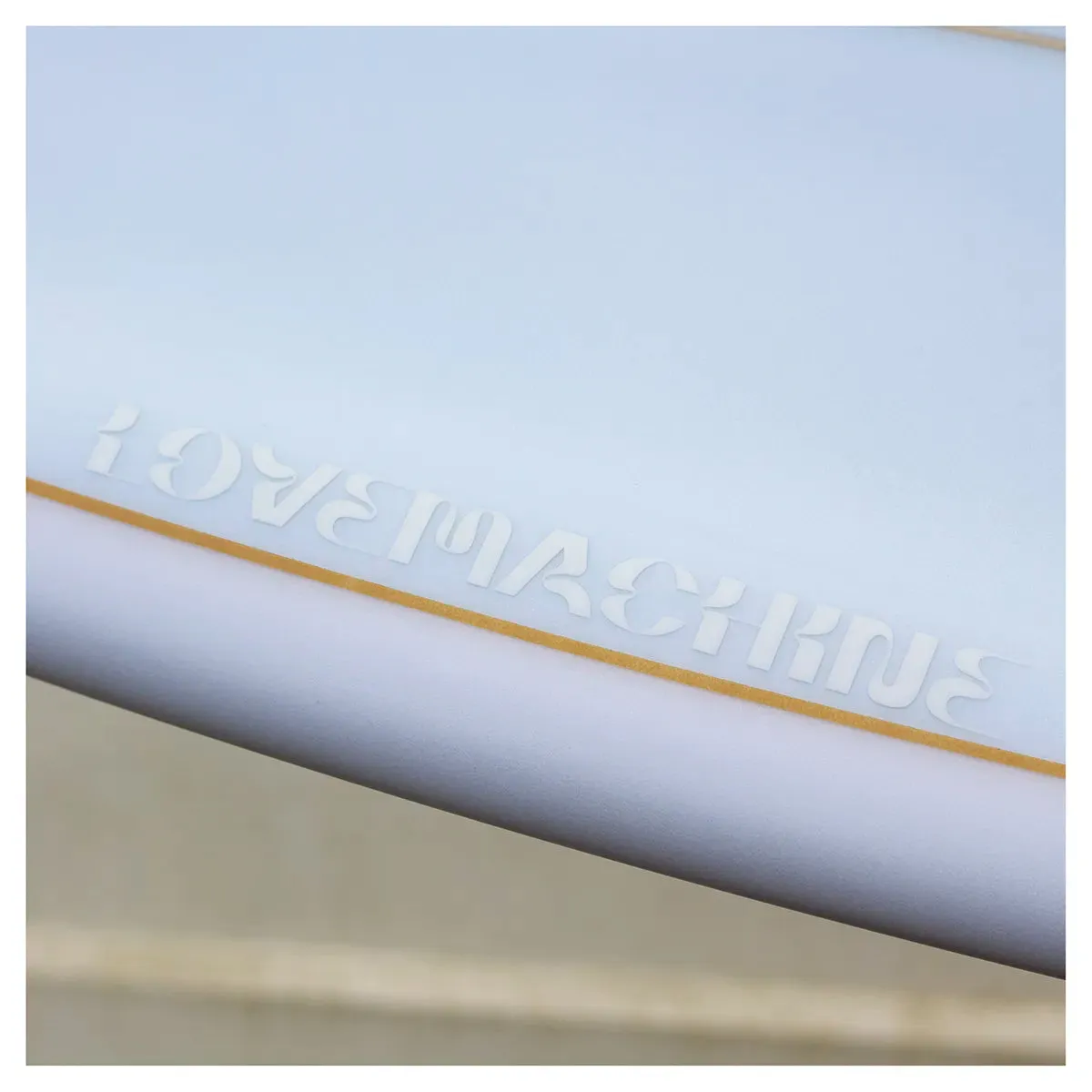 Love Machine Cheet Surfboard 6'4" - Ice Blue/Pin Line