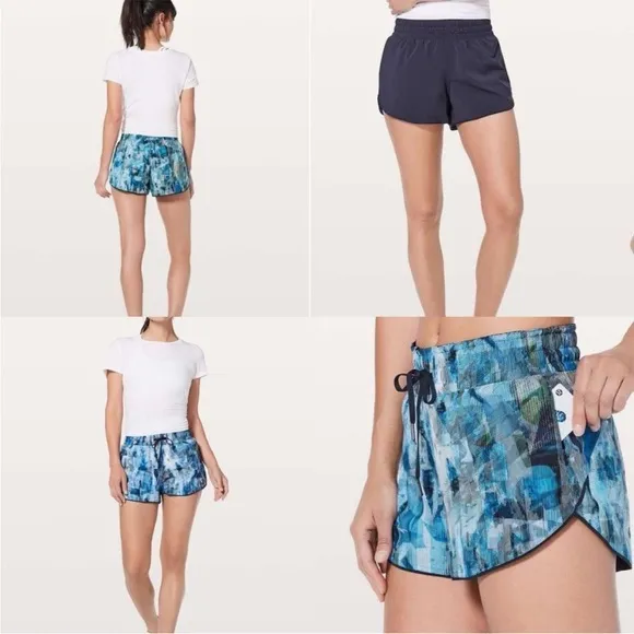 Lululemon Choose A Side navy blue Shorts