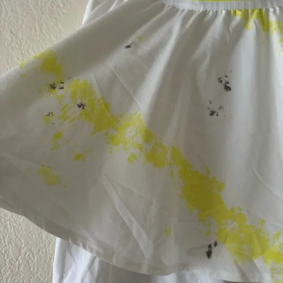 Lululemon Court Rival HR Skirt Extended Liner - Cross Court Wash Electric Lemon