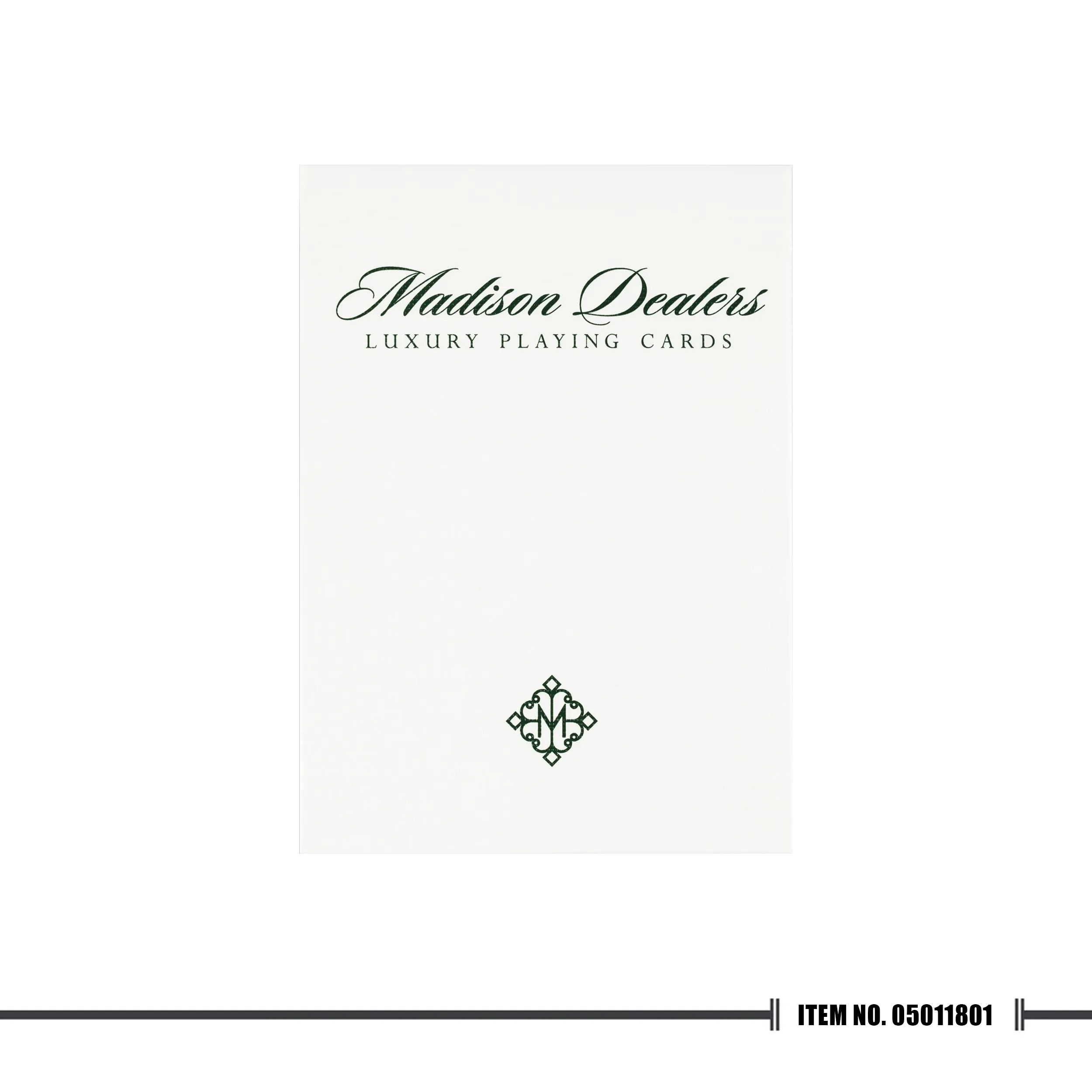 Madison Dealers Deck Green Erdnase