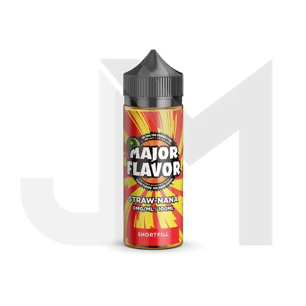 Major Flavor 100ml Shortfill 0mg (70VG/30PG)