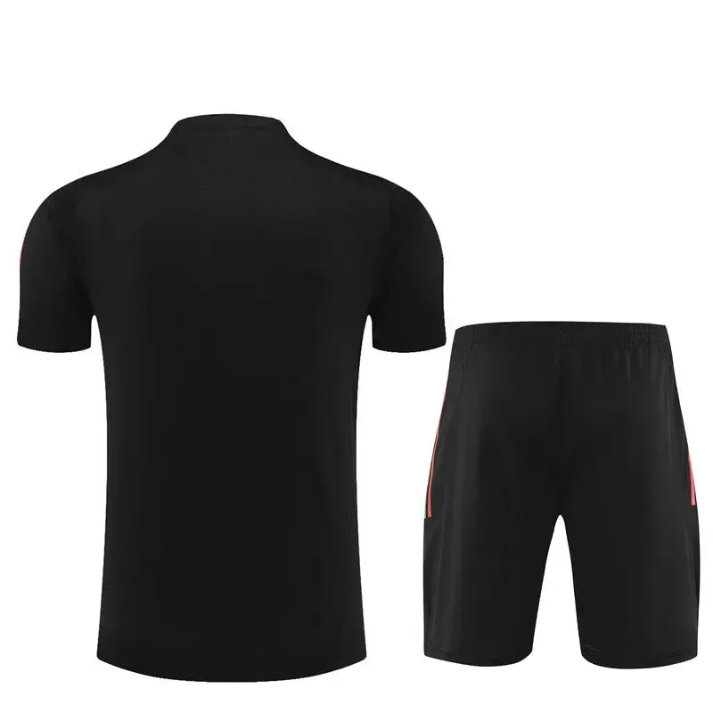Manchester United Short Sleeve Training Suit For Men T-shirt/short