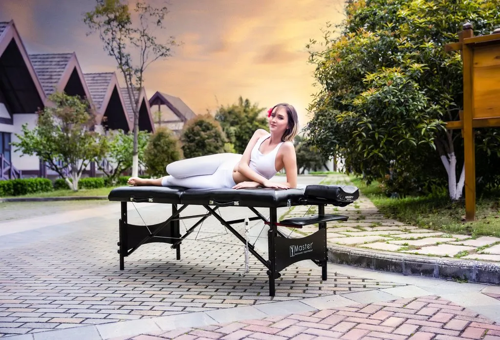 Master Massage 30" GALAXY™ Portable Massage Table Package with THERMA-TOP®
