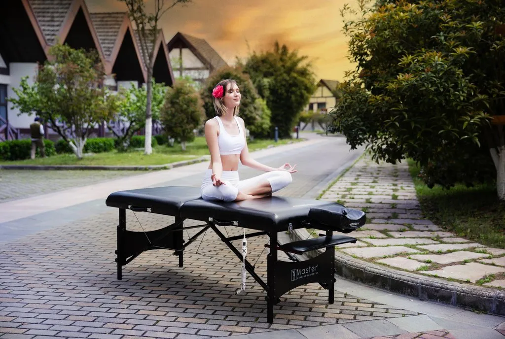 Master Massage 30" GALAXY™ Portable Massage Table Package with THERMA-TOP®