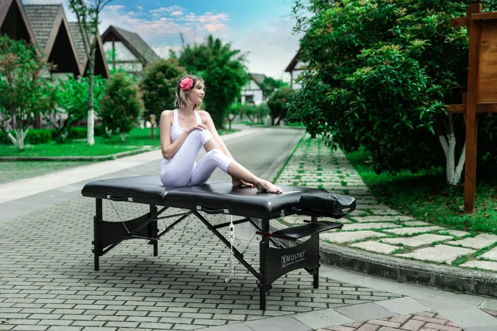 Master Massage 30" GALAXY™ Portable Massage Table Package with THERMA-TOP®