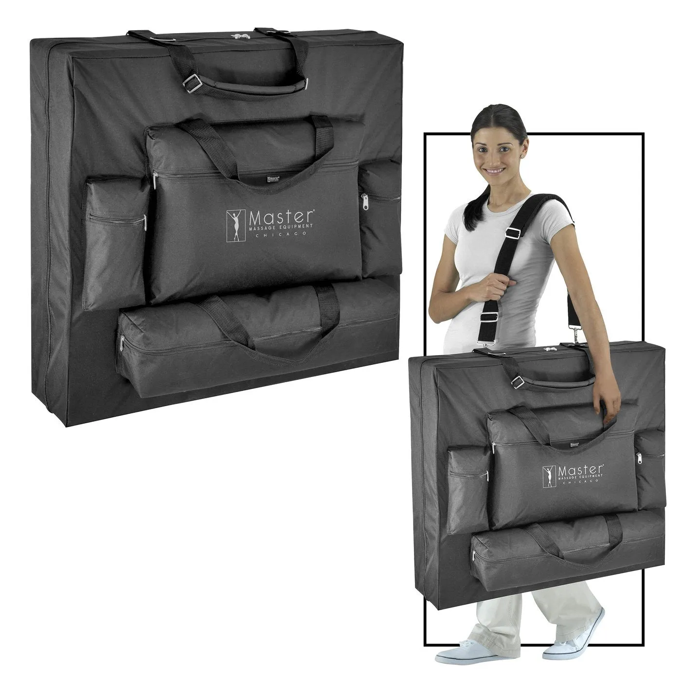 Master Massage 30" GALAXY™ Portable Massage Table Package with THERMA-TOP®