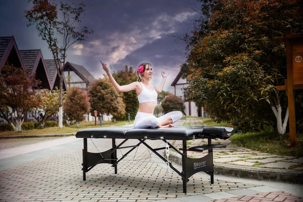 Master Massage 30" GALAXY™ Portable Massage Table Package with THERMA-TOP®