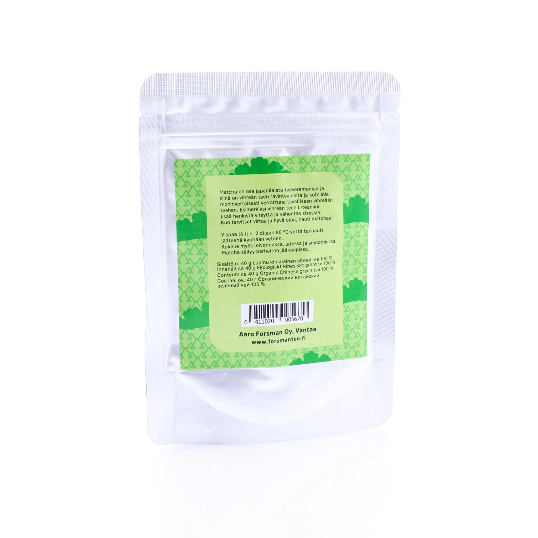 Matcha Chinese organic 40g