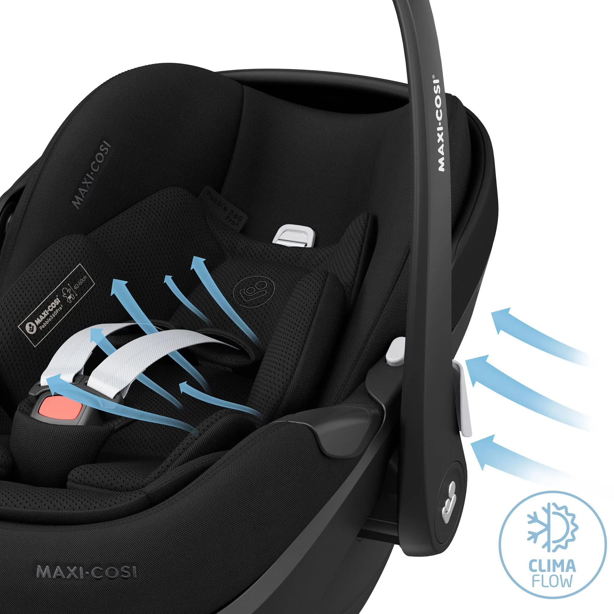 Maxi-Cosi Pebble 360 Pro V2 - Twillic Black