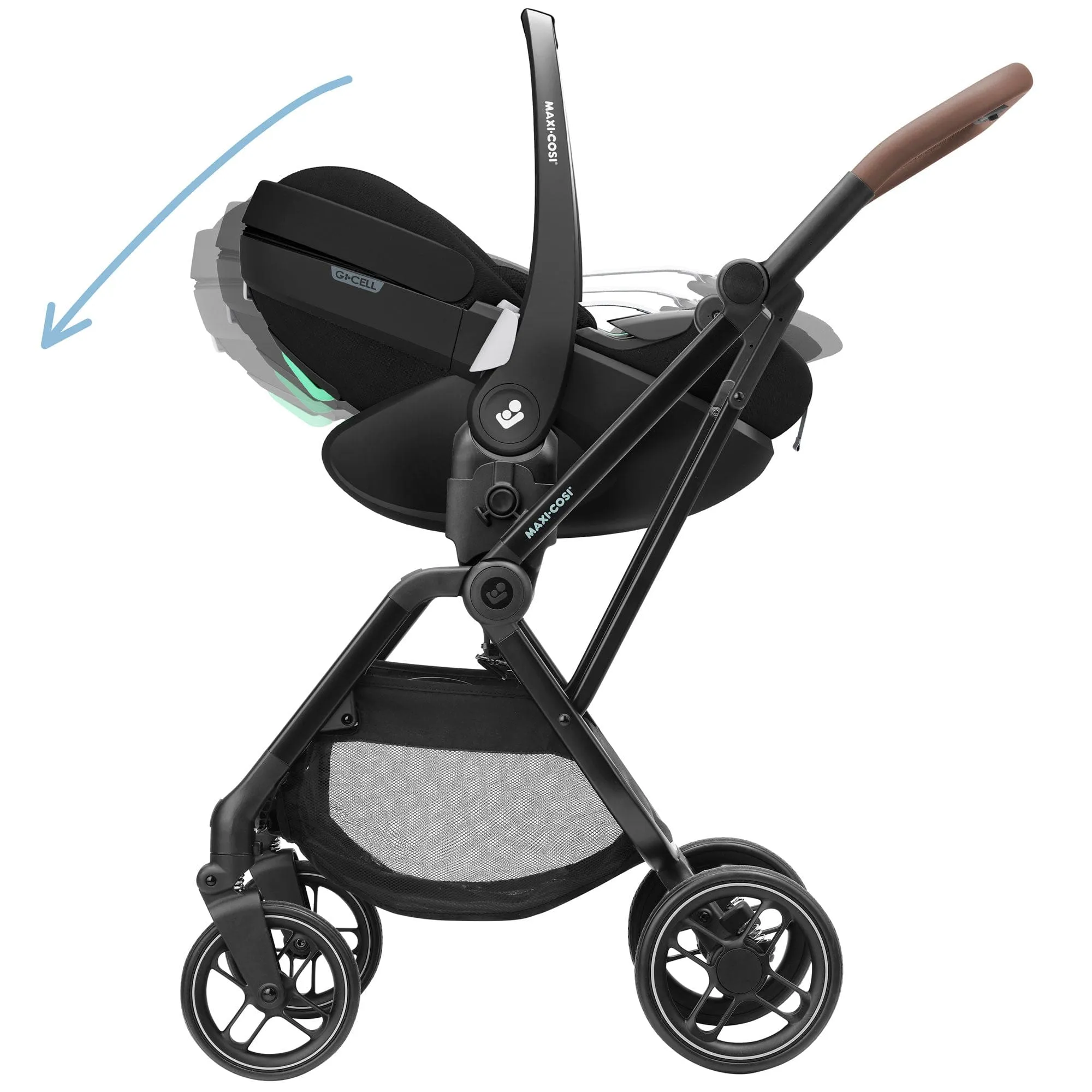 Maxi-Cosi Pebble 360 Pro V2 - Twillic Black