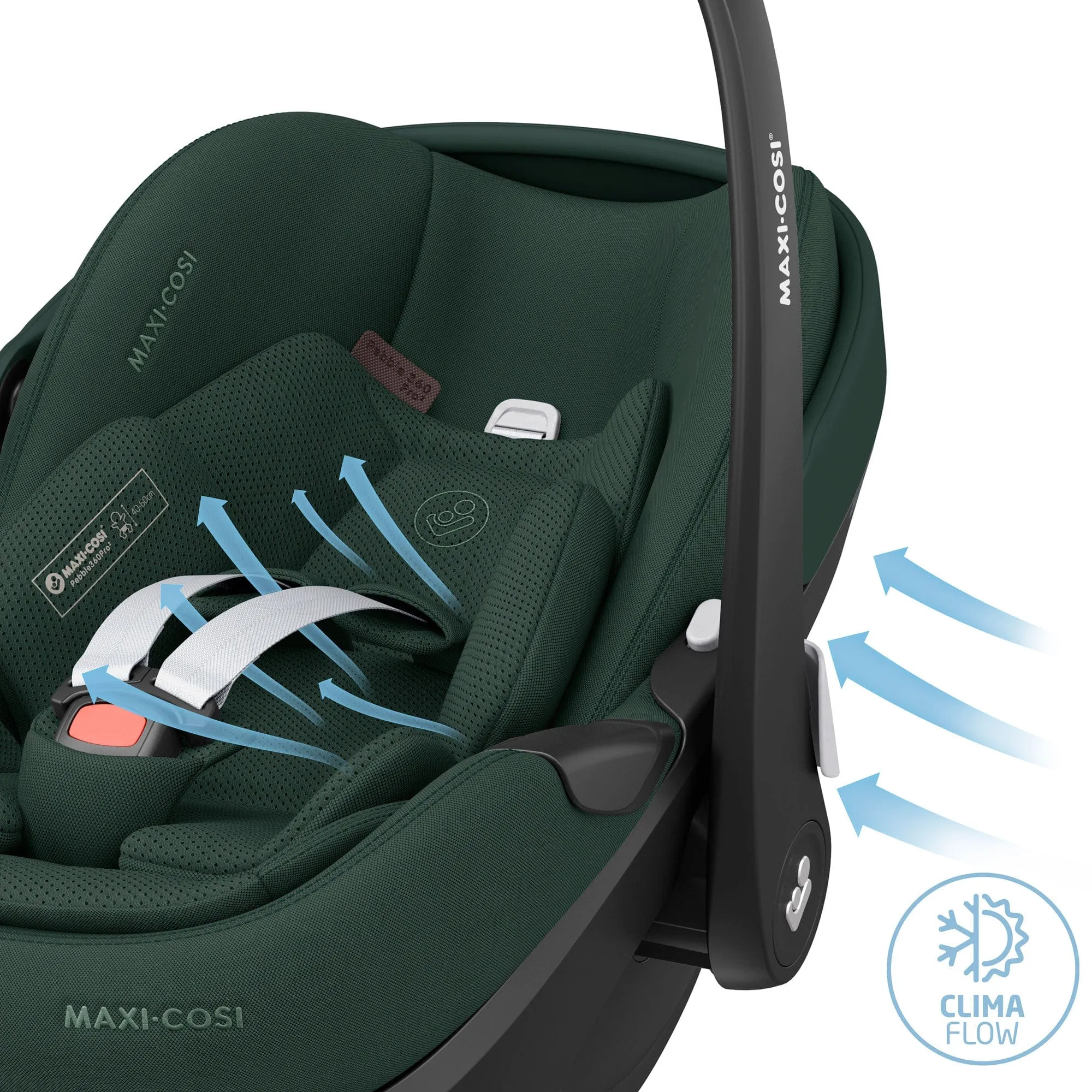 Maxi-Cosi Pebble 360 Pro V2 - Twillic Green