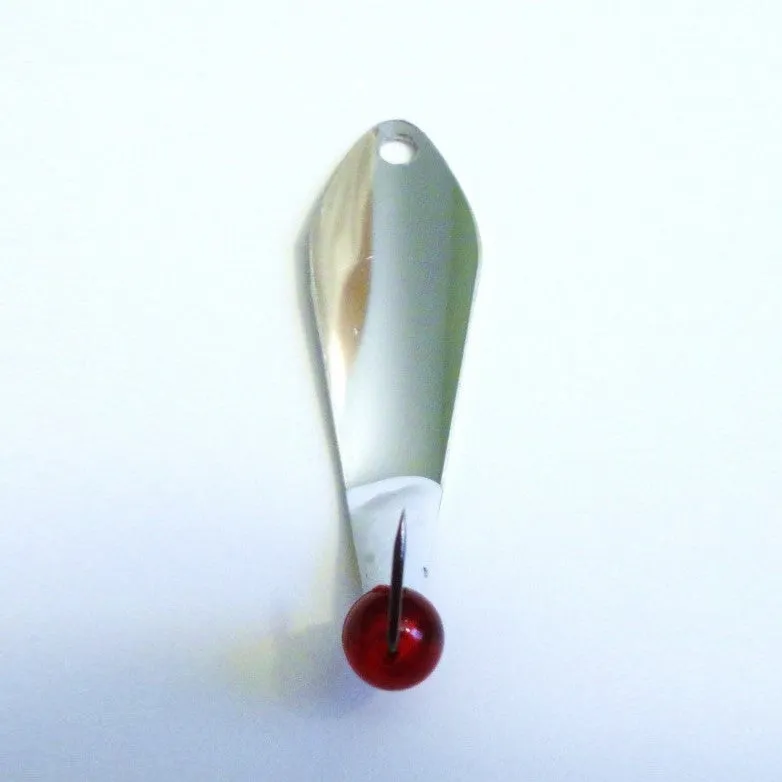 McGathys Hooks 1.5" Slab Grabbers Silver Spoon 6 mm Bead