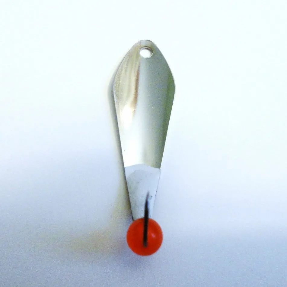McGathys Hooks 1.5" Slab Grabbers Silver Spoon 6 mm Bead