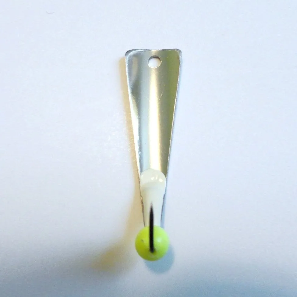 McGathys Hooks 1.5" Slab Grabbers Silver Spoon 6 mm Bead