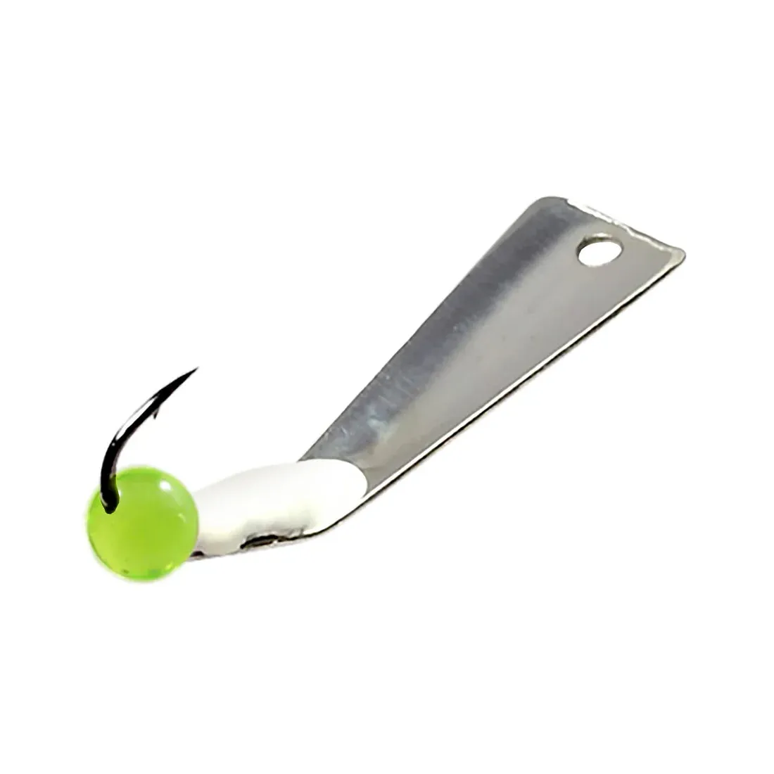 McGathys Hooks 2" Slab Grabbers Silver Spoon 8 mm Bead