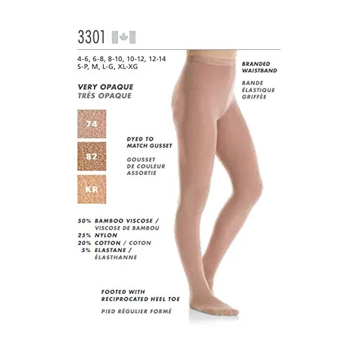 MD3301 Mondor Footed Bamboo Tight