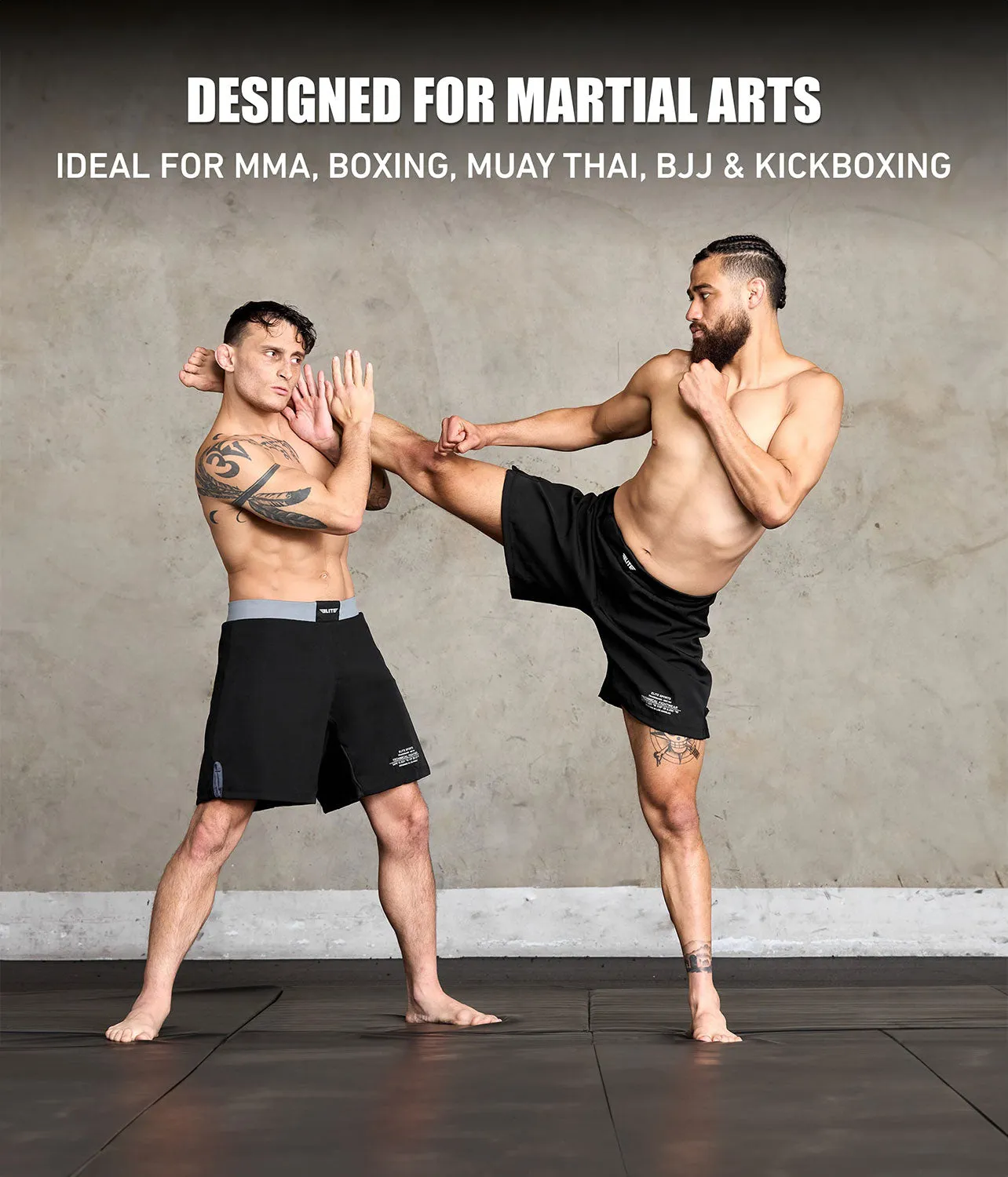 Men's Black Jack Gray Training Shorts