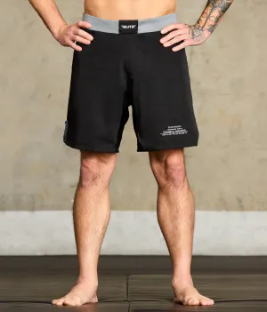 Men's Black Jack Gray Wrestling Shorts