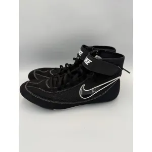 Men’s Nike Wrestling Shoes Black White 13