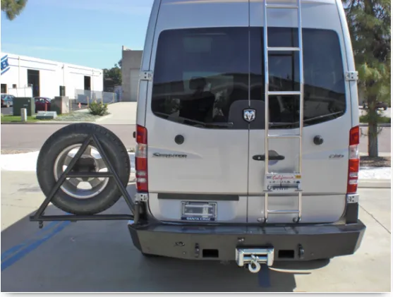 MERCEDES SPRINTER SLIMLINE REAR BUMPER 2007-2018