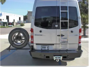 MERCEDES SPRINTER SLIMLINE REAR BUMPER 2007-2018