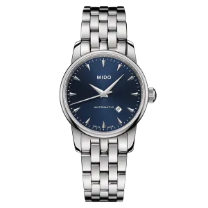 Mido clock Baroncelli Midnight Blue Lady 19mm Automatic M7600.4.15.1