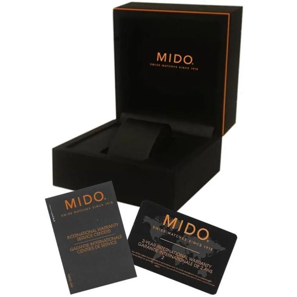 Mido clock Baroncelli Midnight Blue Lady 19mm Automatic M7600.4.15.1
