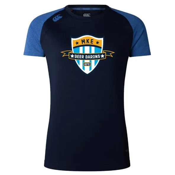 Milwaukee Beer Barons RFC Women's Elite Training Tee by Canterbury