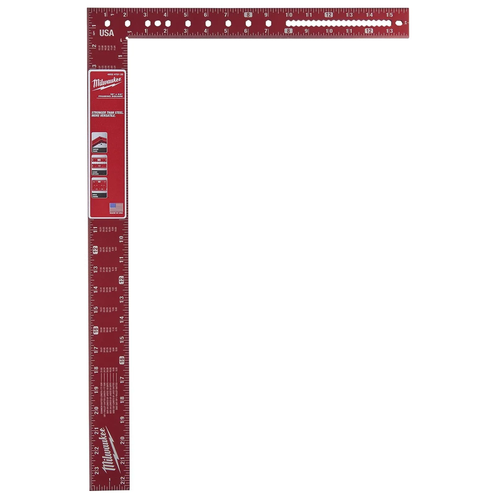 Milwaukee Framing Square Imperial 16 x 24 inch
