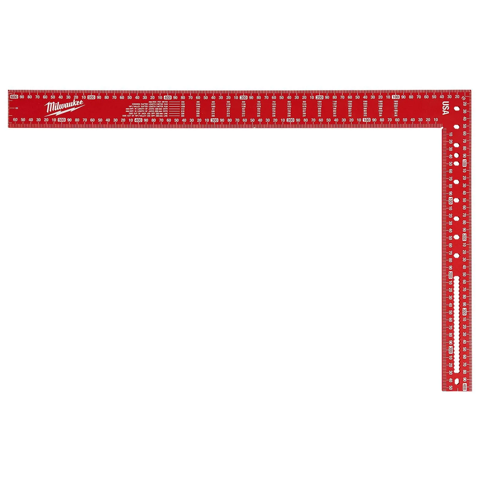 Milwaukee Framing Square Metric 400mm x 600mm