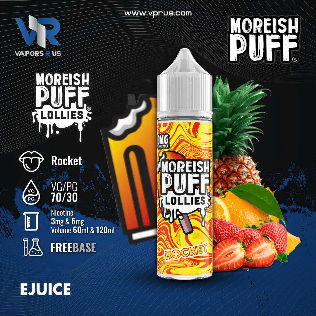 MOREISH PUFF LOLLIES - Rocket
