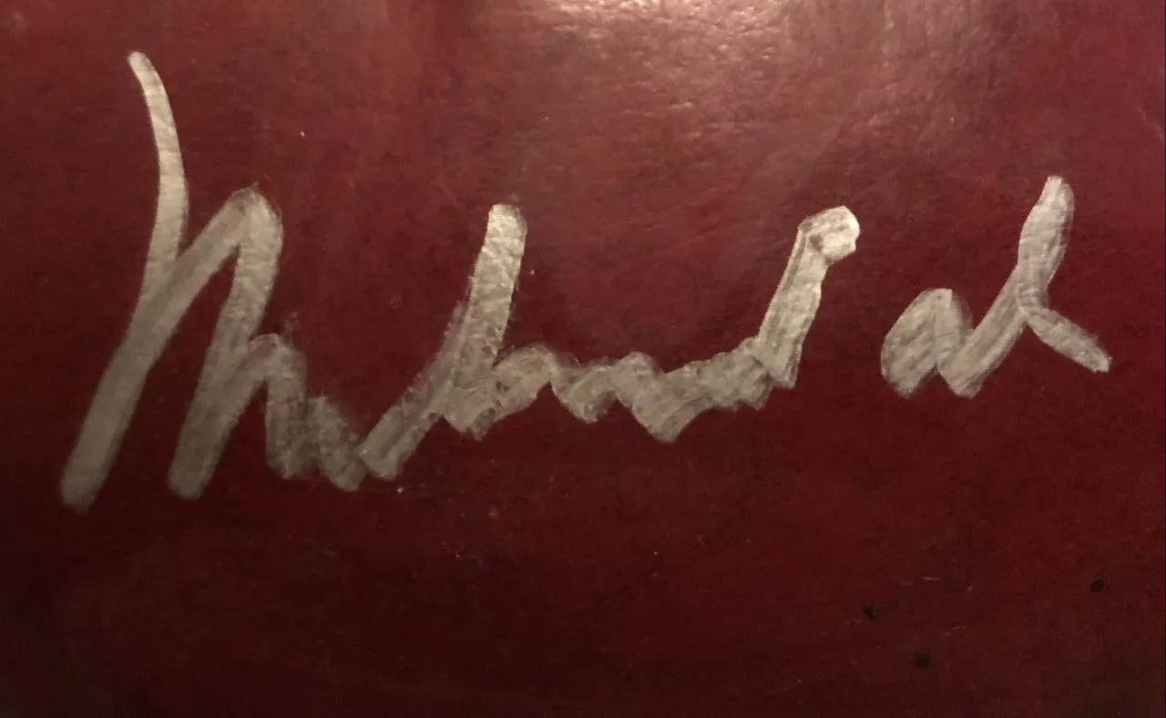 Muhammad Ali Rare brown Vintage signed autographed Boxing Glove certified