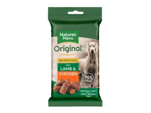 Natures Menu Chicken & Lamb Dog Treats 60g