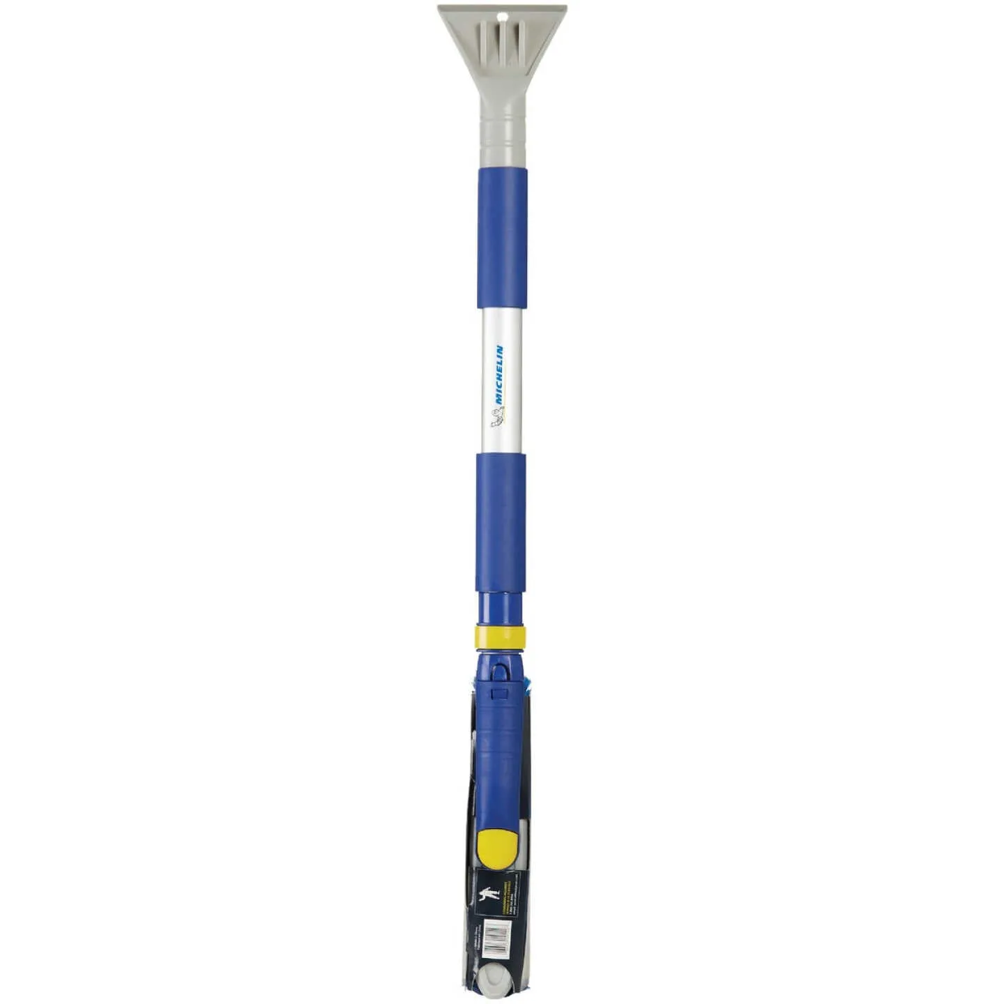 New Michelin 50 In. Steel Hybrid Telescopic Snowbrush with Ice Scraper