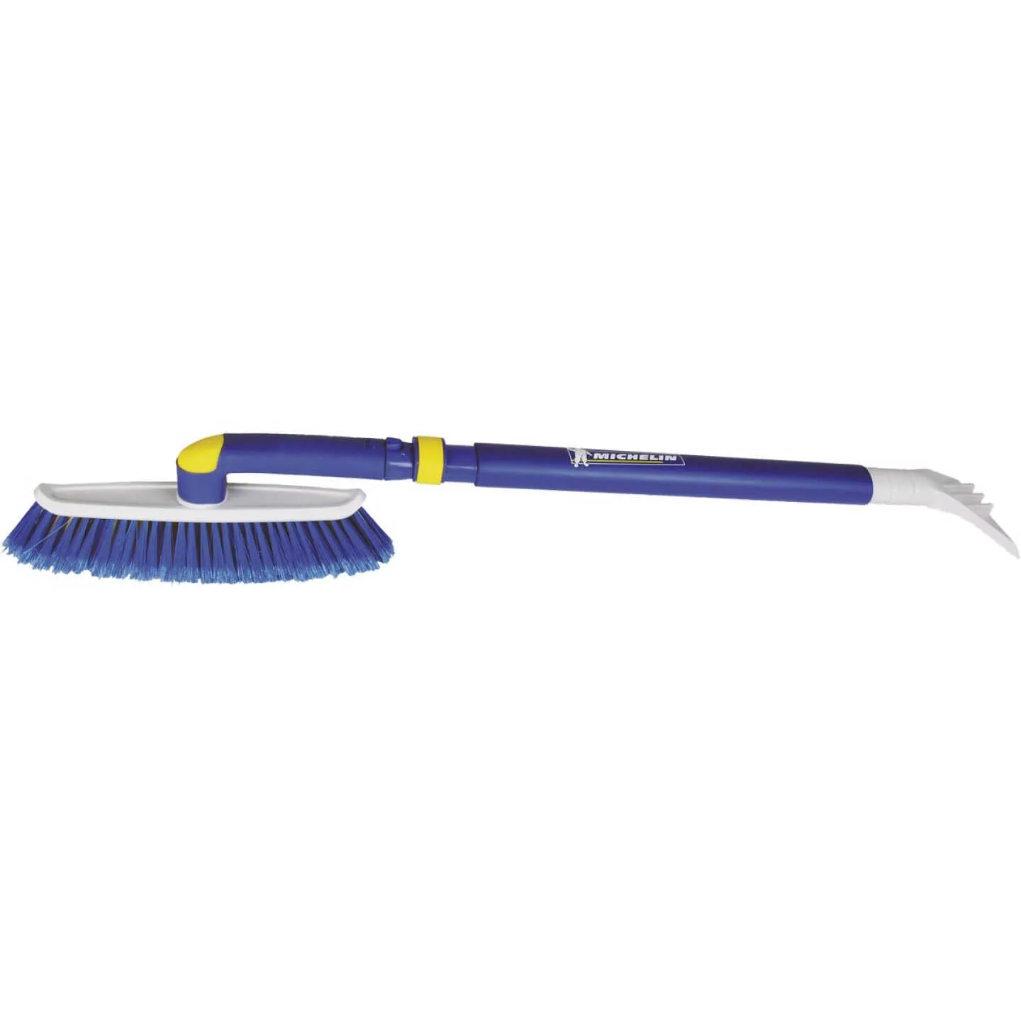 New Michelin 50 In. Steel Hybrid Telescopic Snowbrush with Ice Scraper