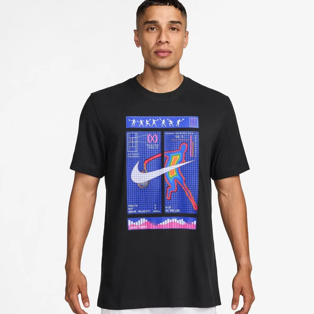 Nike Men's Court Graphic Tee - Black