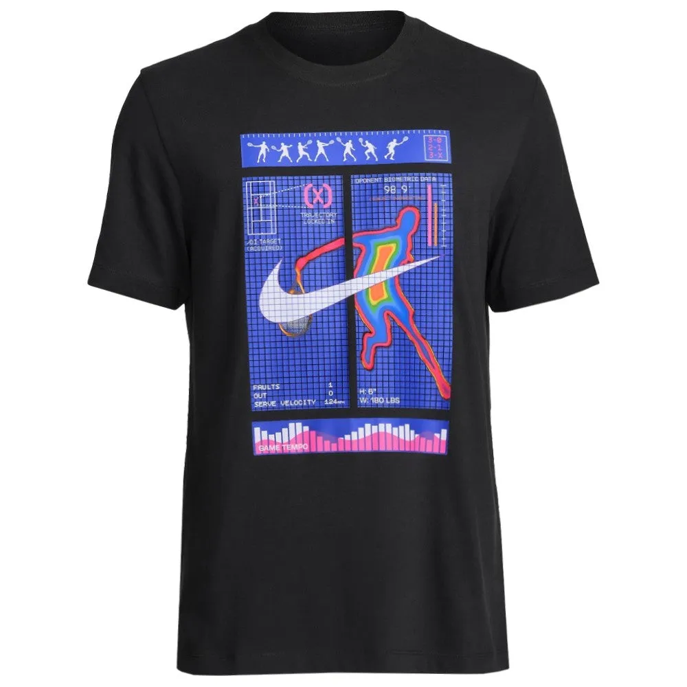 Nike Men's Court Graphic Tee - Black