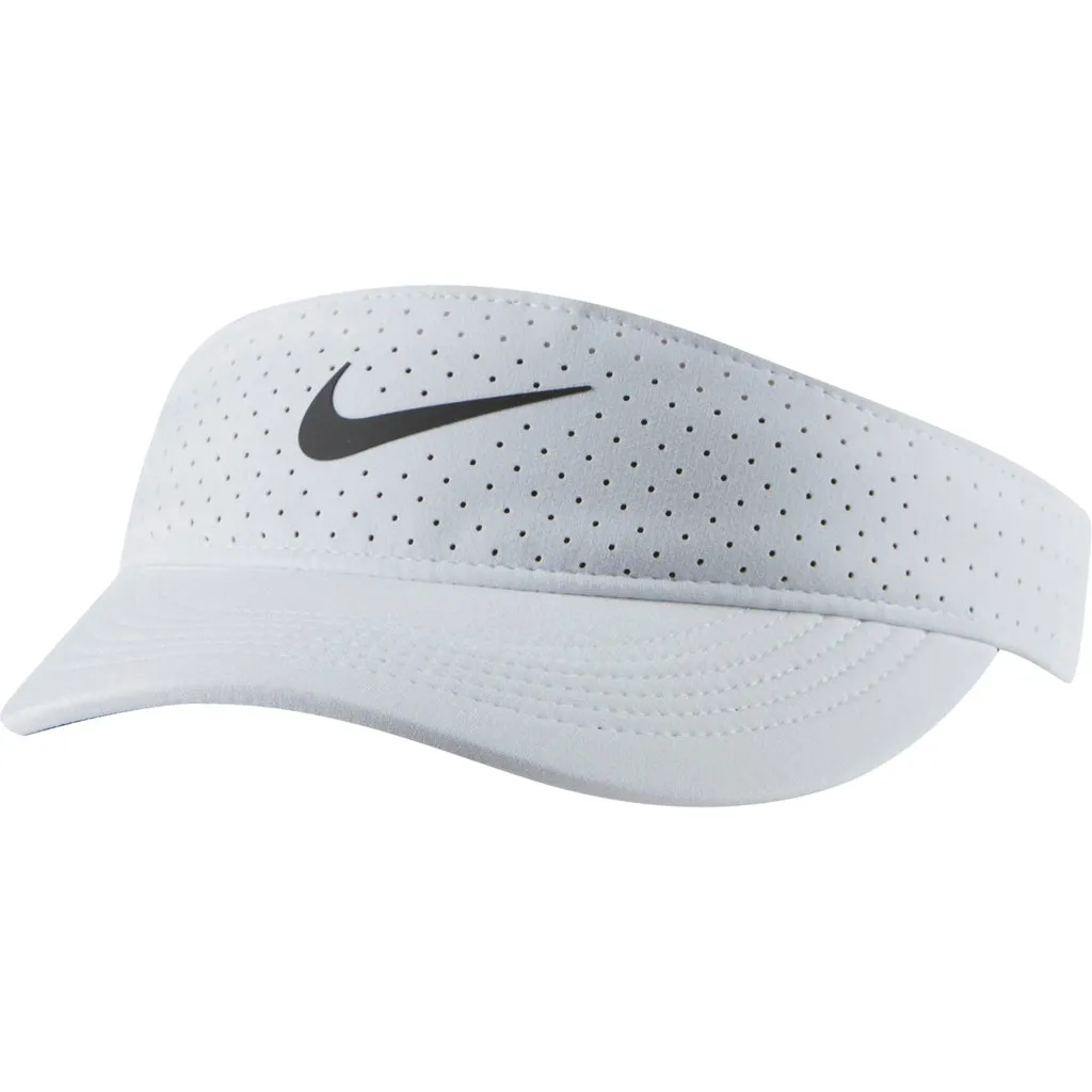 Nike Women's Aero Advantage DF Visor in White