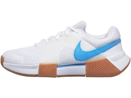 Nike Zoom GP Challenge 1 White/Blue/Brown Women's Tennis Shoes  - 2023 NEW ARRIVAL