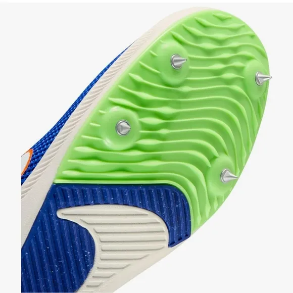 Nike Zoom Rival Track &amp; Field Distance Spikes DC8725-401 Racer Blue Men Siz 10.5