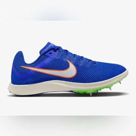 Nike Zoom Rival Track &amp; Field Distance Spikes DC8725-401 Racer Blue Men Siz 10.5