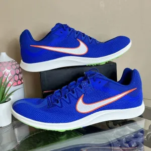 Nike Zoom Rival‎ Track Field Distance Spikes DC8725-401 Blue White Men's Size 13