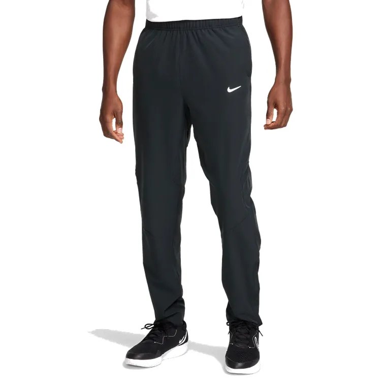 NikeCourt Dri-FIT Advantage Men's Black & White Tennis Pants